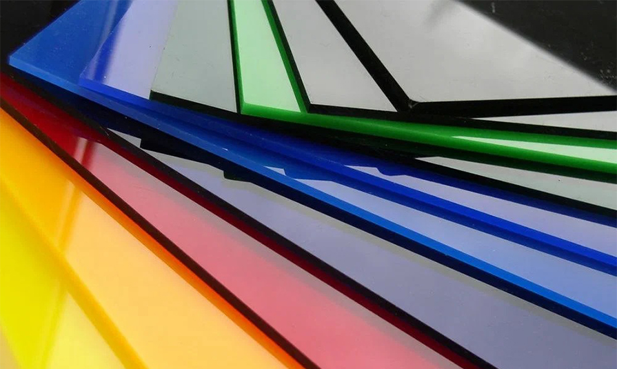 Plaque Plexiglass Maroc colorée disponible en plusieurs teintes de PMMA